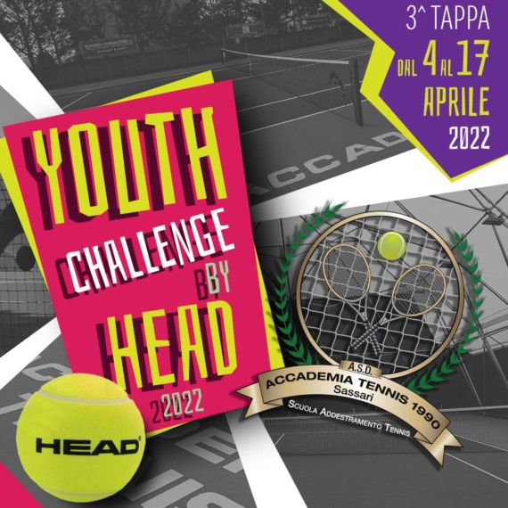 Il circuito giovanile Head dal 4 aprile sbarca all’Accademia Tennis Sassari